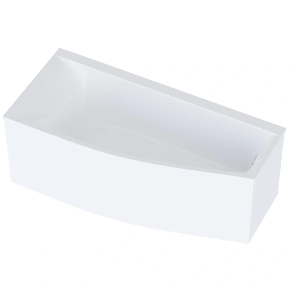 Ванна из литьевого мрамора Astra-Form Скат 01010014 170x75 см L, белый