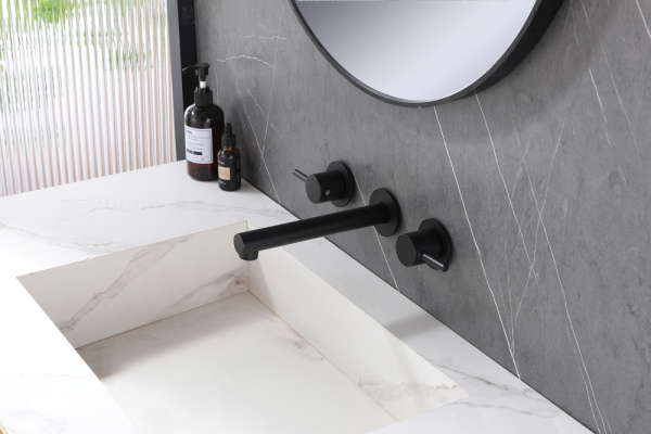 Смеситель для раковины Abber Emotion AF88121B черный