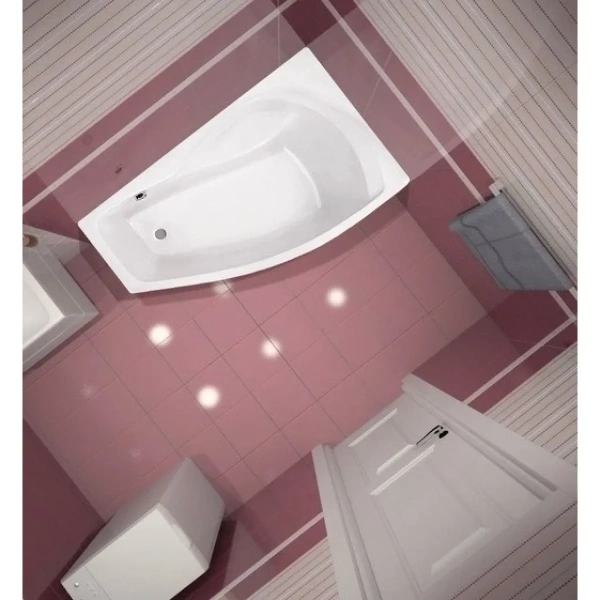 Акриловая ванна 150x90 см R Santek Майорка 1.WH11.1.985