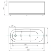 Акриловая ванна Aquatek Оберон OBR180-0000216 180x70 см, белый