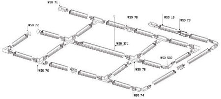 Светильник на штанге Italline 8126 8126 black