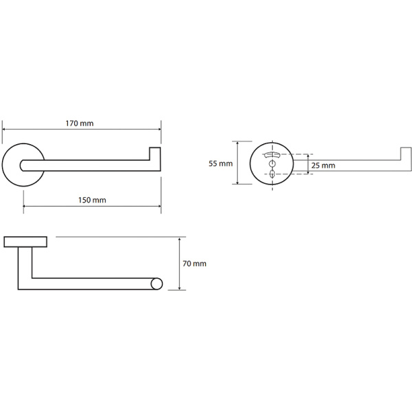 Держатель туалетной бумаги Bemeta Coral 158212032