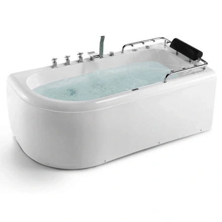 Акриловая гидромассажная ванна 170x85 см SSWW W0827R BH608F