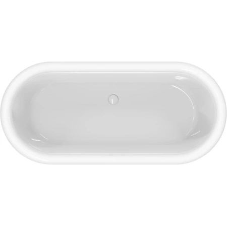 Акриловая ванна Abber AB9515 173,5x79 см, отдельностоящая, белый
