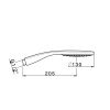 Лейка для душа Cisal Shower DS01433021
