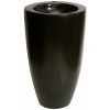 Раковина CeramaLux B133MB 50x50 см, напольная, черный матовый