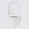 Подвесной унитаз Duravit D-Neo 45870900A1 с крышкой-сиденьем