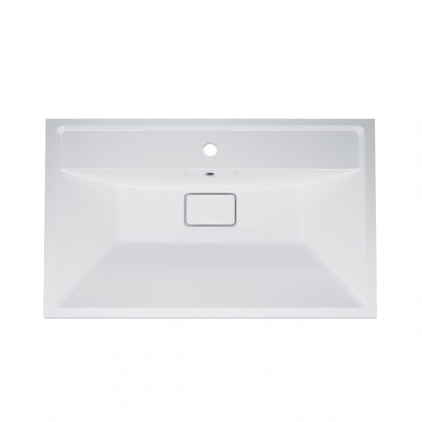 Раковина AM.PM Inspire V2.0 80 (M50AWPX0801WG) со сливом-переливом