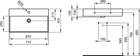 Раковина Ideal Standard Strada K078201