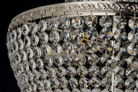 Подвесная люстра Arti Lampadari Castellana Nickel Castellana E 1.5.40.100 N