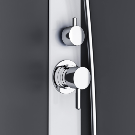 Душевая кабина AM.PM X-Joy W88C-301-090GG стекло графит профиль графит