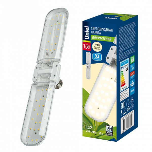 Лампа светодиодная Uniel E27 16Вт 4000K UL-00011419