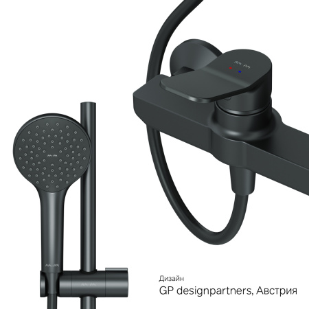 Комплект для душа AM.PM X-Joy F42885A24 со смесителем