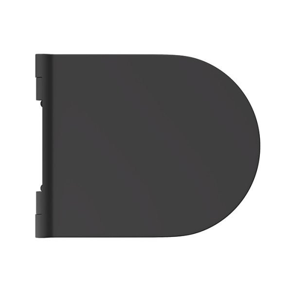 Крышка-сиденье Alice Unica MC2208ES черная матовая