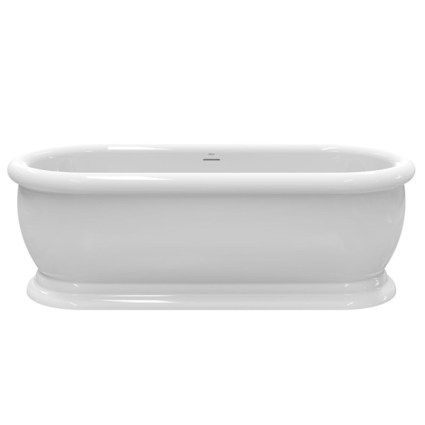 Акриловая ванна Abber AB9515 173,5x79 см, отдельностоящая, белый