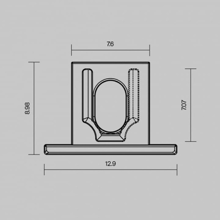 Заглушка для профиля Maytoni Led Strip  642068