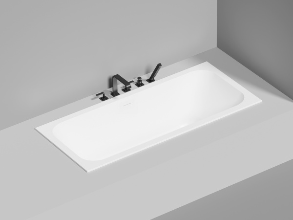 Ванна из искусственного камня Salini Orlanda Axis Kit 170x75 103313GF покраска по RAL полностью