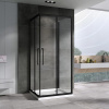 Душевой уголок Abber Schwarzer Diamant AG02080BH-S80B