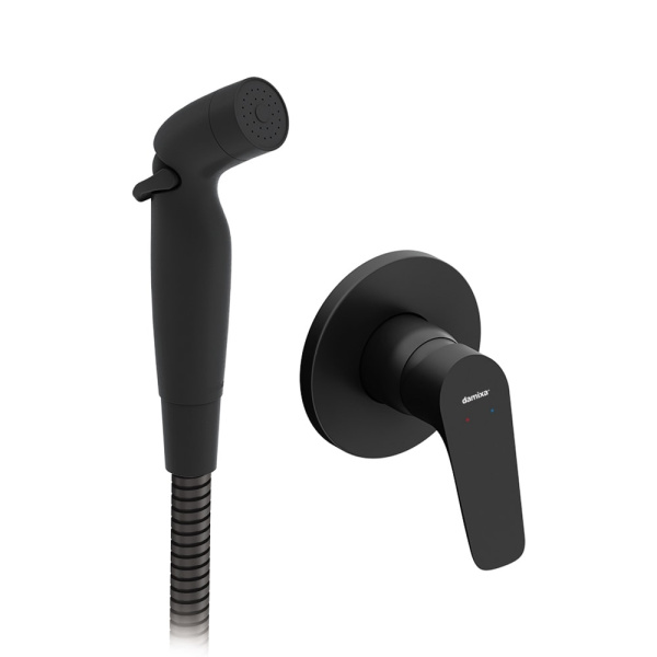 Гигиенический душ Damixa Jupiter 777510300 черный матовый