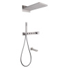 Душевая система Abber Rund AF8753SP с термостатом сатин