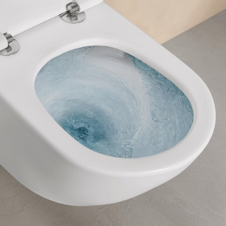 Подвесной унитаз Villeroy&Boch Antao 4674T0R8 утренний зеленый