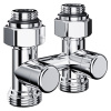 Узел нижнего подключения Royal Thermo Design прямой 1/2"х3/4"EK (хром)