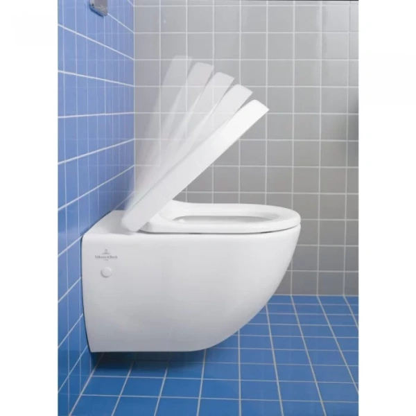 Крышка-сиденье Villeroy & Boch Subway 9M65S101 белый, с микролифтом