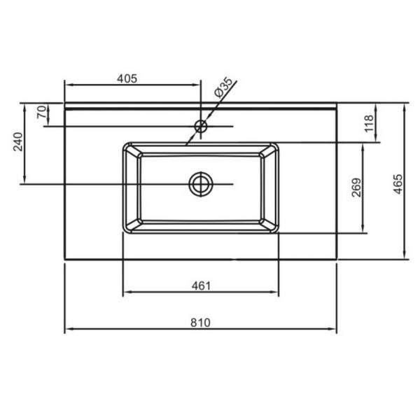 Раковина Jacob Delafon OLA EXTA112-00