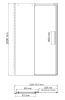 Альме (Alme) 15R30 Душевая дверь