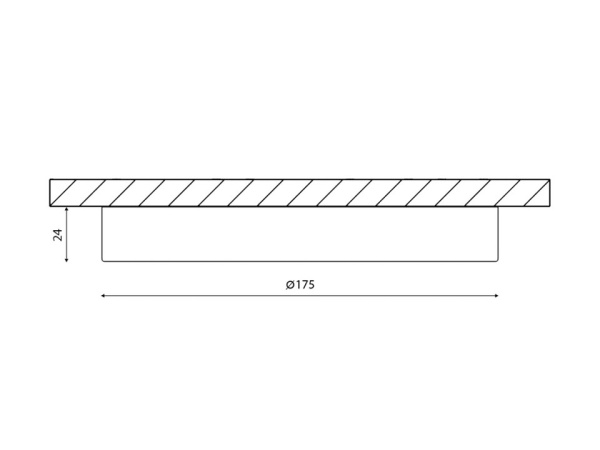 Накладной светильник DesignLed KH KH-R175-15-NW