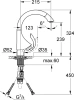 Смеситель Grohe K4 33786000 для кухонной мойки