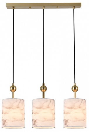 Подвесной светильник Indigo Venato 13036/3P Brass