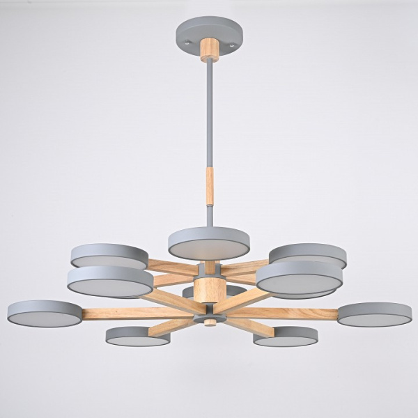 Люстра на штанге Imperiumloft TURNA Gray TURNA-DBL01