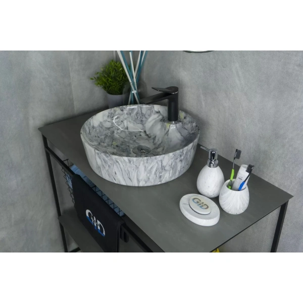 Раковина 45x45 см GID Stone Edition Mnc533