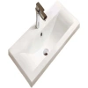 Раковина CeramaLux 9393-100 102x40 см, накладная, белый