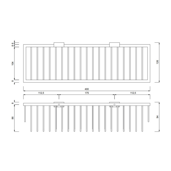 Корзинка Decor Walther WA WND2 0703260 черная матовая