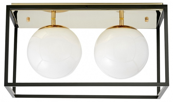 Накладной светильник LUMINA DECO LDC 8060-2 F.GD+BK