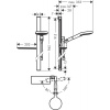 Душевой гарнитур Hansgrohe Raindance Select S 27649000