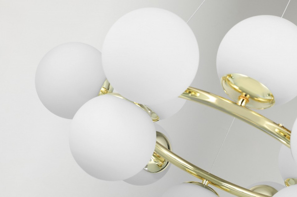 Подвесная люстра LUMINA DECO Fino TP 2002-12 GD