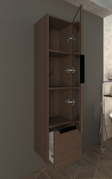 Пенал Cezares Urban 32 55182 темный пепел