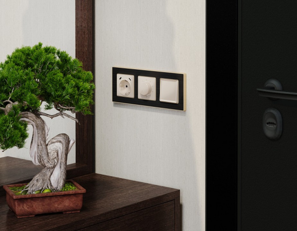 Терморегулятор электромеханический для теплого пола без рамки Ambrella Volt ALFA MA305710