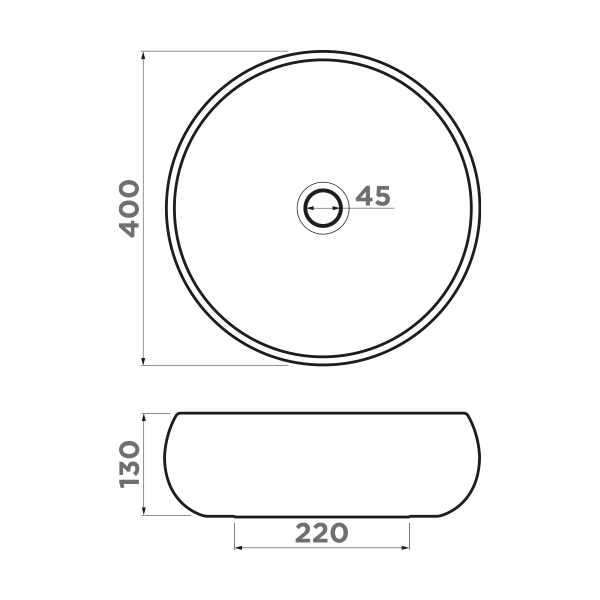 Раковина Omoikiri Fumico 40 4972079 орех