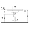 Раковина 105x48,5 см Duravit Starck 3 0304100000