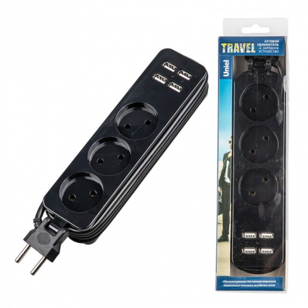 Удлинитель Uniel Travel UL-00011137