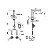 Смеситель для раковины Gessi Rilievo 59023#031