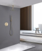 Душевой комплект Abber Emotion AF8821G золото матовое