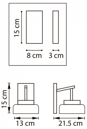 Бра Lightstar Fico II 740627