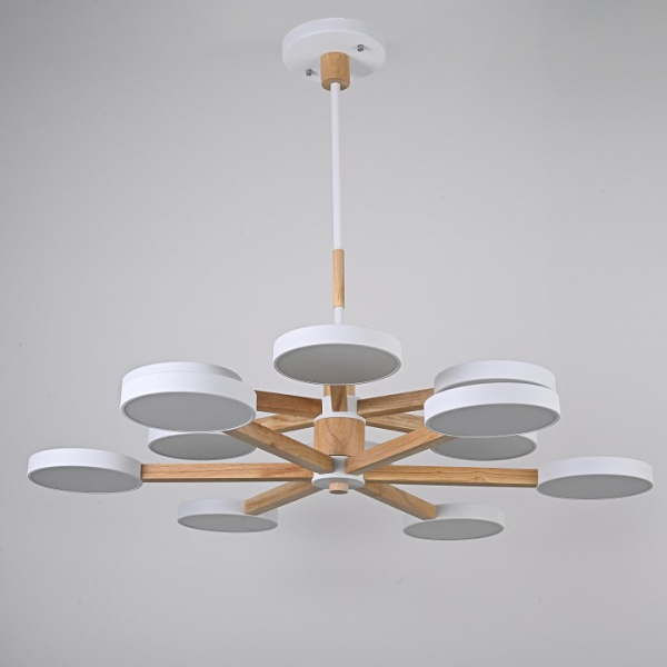 Люстра на штанге Imperiumloft TURNA White TURNA-DBL01