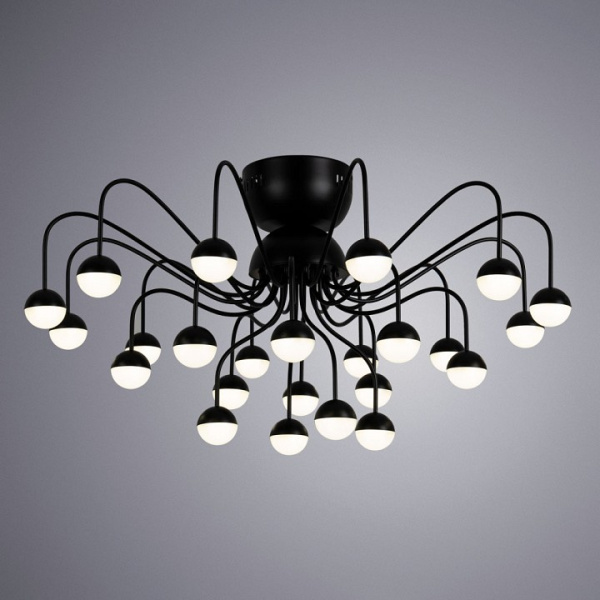 Потолочная люстра Arte Lamp Dexter A3619PL-24BK