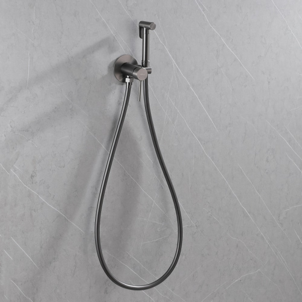 Гигиенический душ Abber Wasser Kreis AF8125NG со смесителем никель
